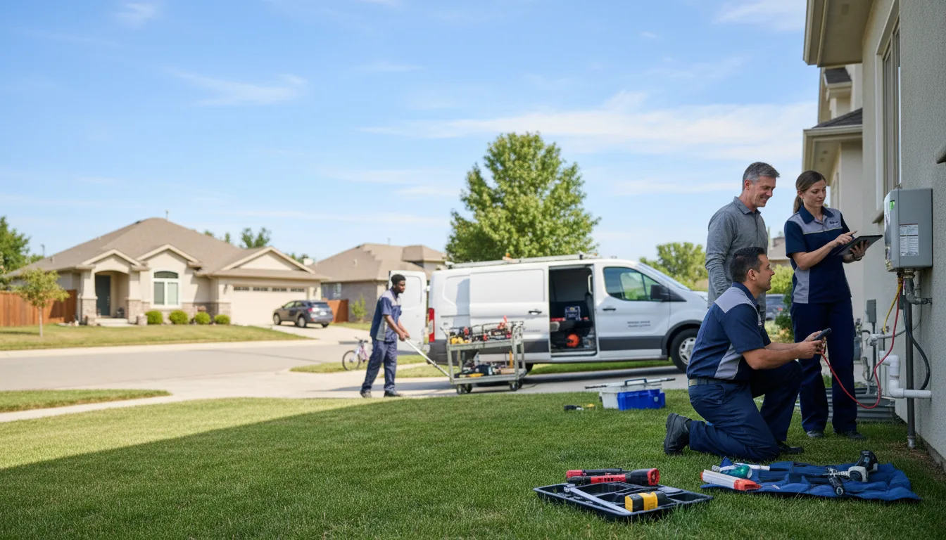 Tankless water heater service in Nokesville, VA